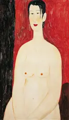 Chiu Ya-tsai, Nude, Oil on canvas