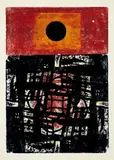 Chin Sung, World Outlook for Circle, 1964, Color woodblock on paper