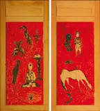 Yu Peng, Chinese Landscapes With Figures and Animals