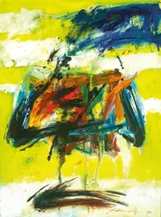Chopin in Midnight by John Way, 1998, Acrylic on paperboard, sold Jun 2014