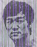 Marcos Marin, Bruce Lee, 2013, Acrylic on canvas