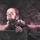 Zhang Linhai, Reminiscence Series No. 2, 2006, Oil on canvas