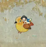 Chiho Aoshima, The Little Bird and Maiko