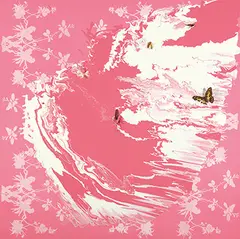 Su Meng-hung, HIRST 1, 2008, Mixed media on canvas