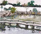 Pang Jiun, Small Bridge over the Stream