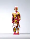 New Terracotta Warrior by Liu Fenghua & Liu Yong, 2009, Acrylic on ceramic (unique), sold Dec 2009