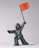 Jiang Shuo, Flag 6, 2007, Bronze, edition no. 5/8