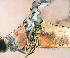 Abstract by Chuang Che, Oil on canvas, offered Dec 2017