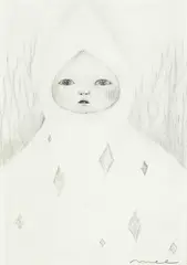 Untitled by Moe Nakamura, Pencil on paper, sold Jun 2022