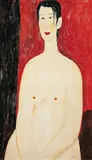 Nude by Chiu Ya-tsai, Oil on canvas, sold Jun 2006