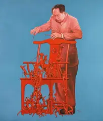 Shi Lifeng, Oil on canvas, 2007, Oil on canvas