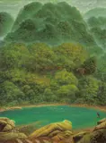 Lien Chien-hsing, Awaking Spring by the Lake Bank
