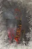 Yasuo Sumi, Untitled, 2012, Oil and lacquer on canvas