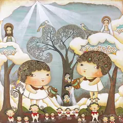 Carrie Chau, 5.12, 2009, Acrylic on canvas