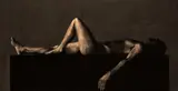 Ahmad Zakii Anwar, Reclining Figure, 2007, Acrylic on linen