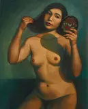 Chang Chen-yu, Nude, Oil on canvas