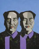 Wang Ziwei, Mao with Moustache 3, 2007, Acrylic on canvas