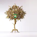 Gabriel Barredo, The Flock, 2008, Rubber, fiberglass, aluminum, metal with electrical installation