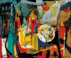 Ko Shih-chung, Impressons of Europe, 2002, Oil on canvas