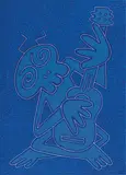 Sam Cox, The Doodle Guitarist, 2019, Acrylic on canvas