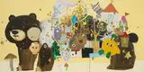 Tomoko Nagai, The Parade Bear  (diptych)