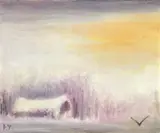 Wang Pan-yuan, Snowscape, 1982, Oil on canvas