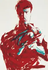 Huang Min-jun, Bruce Lee, 2007, Oil on canvas