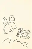 Takashi Murakami, Untitled, 2002, Marker pen on paper