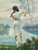 Li Zehao, Prime of Life, 1986, Oil on canvas