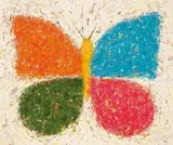 Takumi Sugiyama, Butterfly, 2019, Acrylic on canvas