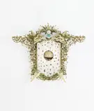 Gabriel Barredo, The Blinking Eyes, 2007, Mixed media with electrical installation