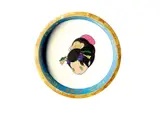 Ai Yamaguchi, Ganryuukotobuki, 2000, Acrylic on oke tub