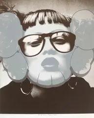 Supermodel #1 by Kaws, 1999, Screenprint, edition 40/50, sold Jun 2019