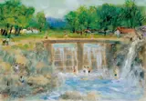 Lee Tze-fan, Dam, 1980, Watercolor on paper