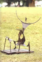Hsiao Yi, Procreation, 1999, Iron