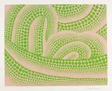 Waves(2) by Yayoi Kusama, 1998, Screenprint 30/60, offered Jul 2020