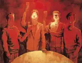 Su Xinping, Banquet Series, 2003, Oil on canvas