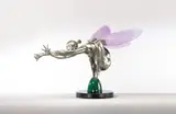 Peng Kuan-jun, Stretch, 2006, Bronze, marble, glass, edition no. 4/10