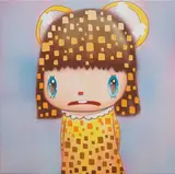 Nikki, Yellow Bear Girl, Acrylic on canvas