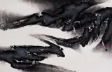 Movement in Stillness by Liu Guosong, 1963-1967, Ink and color on paper, sold Jun 2009