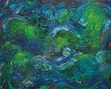 Kazuya Sakamoto, Drift, 2018, Oil on canvas