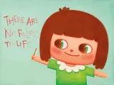 Xx Li, There are No Rules to Life, 2022, Acrylic on canvas