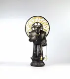Yang Mao-lin, Black Ox Bodhisattva in Pure Land of Maha, 2005, Bronze with gold foil, edition no. 3/6