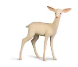 Yoshimasa Tsuchiya, Deer, 2020, Wood, crystal, polychrome