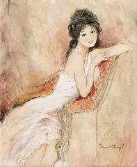 Bernard Charoy, Annabel, 2015, Oil on canvas