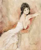 Bernard Charoy, Annabel, 2015, Oil on canvas