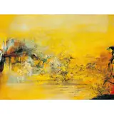 22.3.1979 by Zao Wou-ki, 1979, Oil on canvas, sold Dec 2008