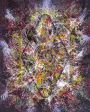 Yang Ren-ming, Unstable Ties- Dreamy Pills, 2001, Oil on canvas
