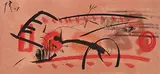 Li Yuanjia, Untitled, 1948, Ink and watercolor on paper