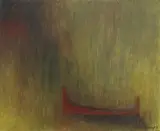 Wang Pan-yuan, The Canoe, 1979, Oil on canvas